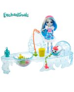 Boneca Enchantimals Pesca no gelo