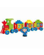 Abrick comboio números e letras com figura