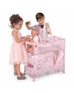 Armário muda fraldas de bonecas dobrável