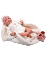 Bebé Reborn Ona 45 cm com mecanismo de respirar