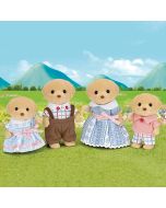 Sylvanian Families - família de cães (labrador)