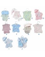 Roupa sortida Elegance para Boneca bebé de 26 cm