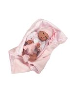 Bebé Reborn 40cm Gala c/Manta e Peluche