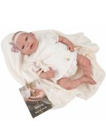 Bebé Reborn Naroa 45 cm c/Manta e Peluche