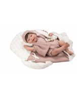 Bebé Reborn Gimena 45 cm com saco portabebés