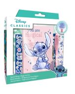 Diario com caneta mágica Stitch