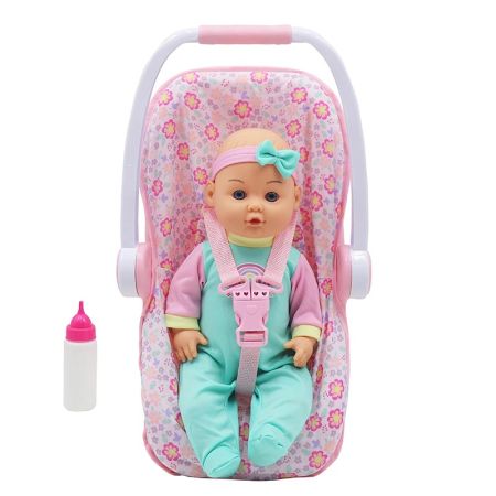 Boneca bebé com cadeira