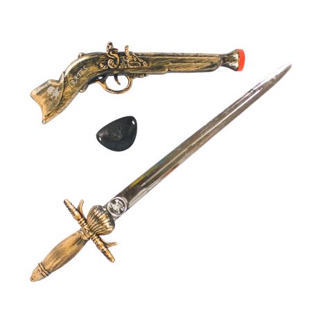 Conjunto de Pirata 3 peças