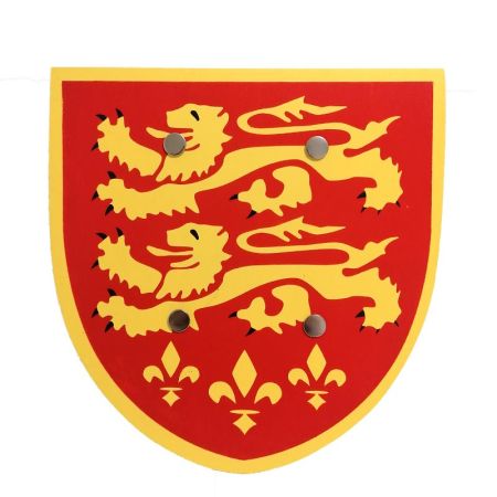 Escudo de Madeira Vermelho