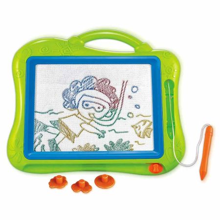 Quadro magnético cor com carimbos