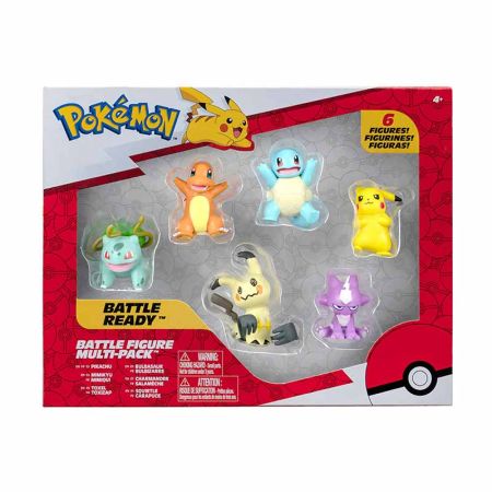 Pokemon multipack 6 figuras de combate
