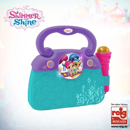 Bolsa com microfone Shimmer e Shine