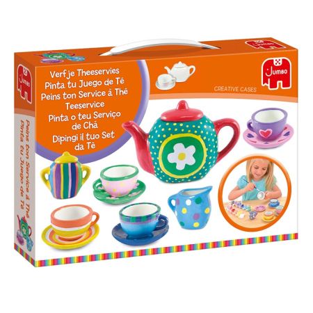 Pinta o teu conjunto de chá