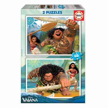 Educa puzzle 2x48 Vaiana