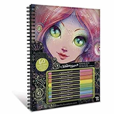 Educa Nebulous cadernos para colorir Coralia