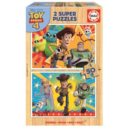 Educa Puzzle Madeira 2x50 Toy Story 4