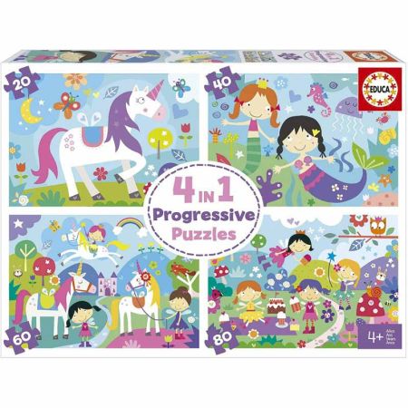 Puzzles progressivos Mundo da Fantasia