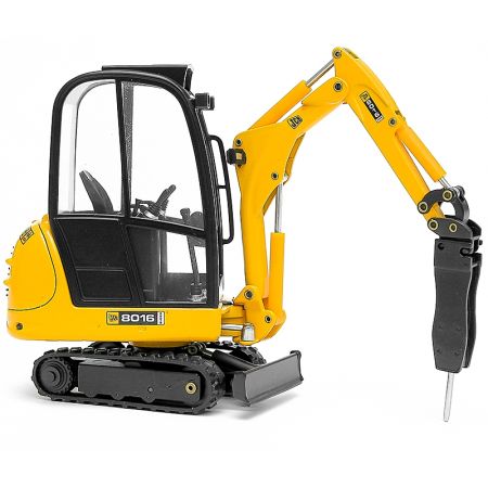 Mini escavadora JCB 8016 c/martelo hidr. 1:25
