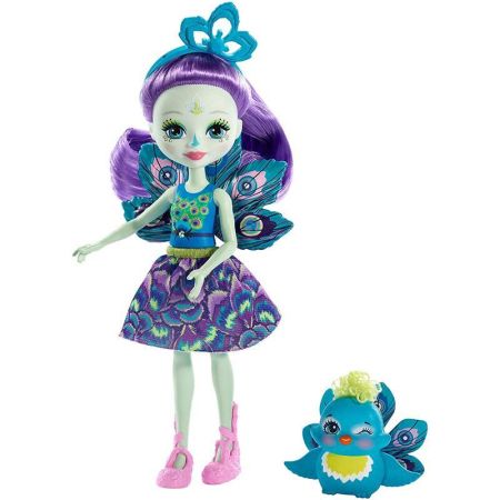 Boneca Enchantimals Patter Peacock e Flap