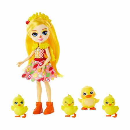 Boneca Enchantimals Dina Duch e Pato Slosh