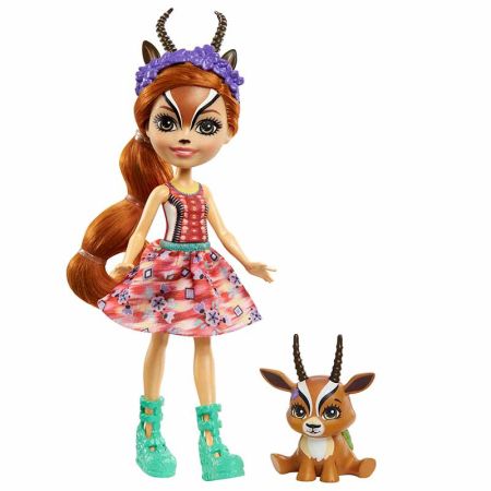 Boneca Enchantimals Gabriela Gazelle E Racer