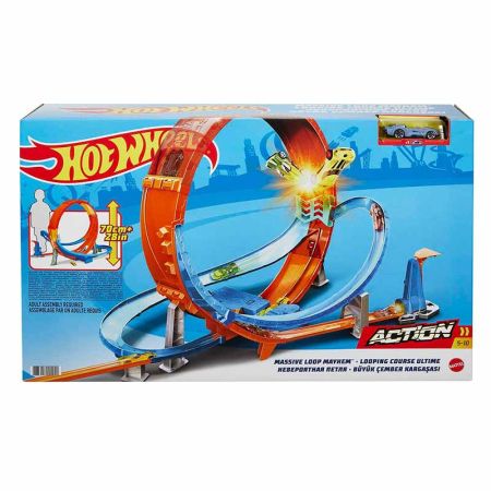Hot Wheels action Looping caos massivo