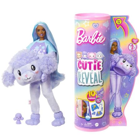 Barbie boneca Cutie Reveal Cutie Reveal Poodle