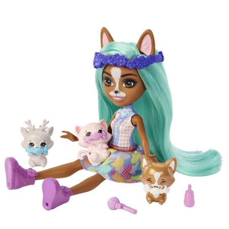 Boneca Enchantimals Baby Bffs Crizia Corgi