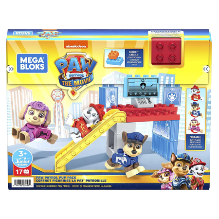 Mega Bloks blocos Patrulha Pata centro de comando