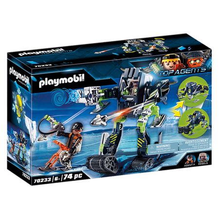 Playmobil Top Agents Arctic Rebels Robô de Gelo