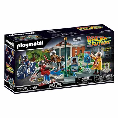 Playmobil Back to the Future Perseguição de skate