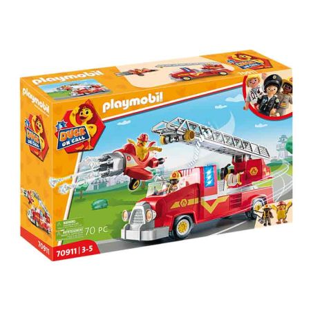 Playmobil Duck on Call camião dos bombeiros