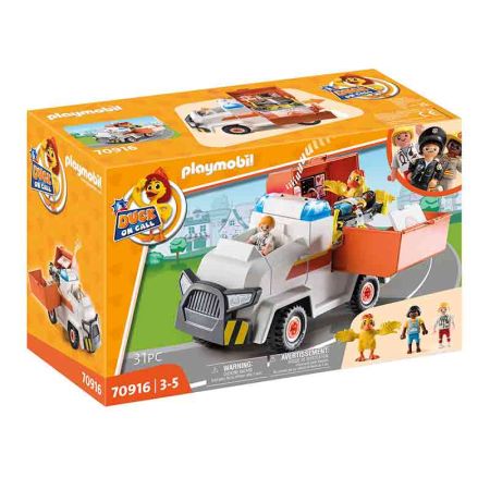 Playmobil Duck on Call veículo ambulância