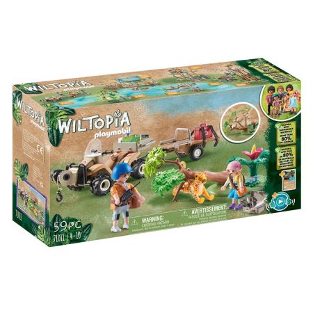 Playmobil Wiltopia Quad Resgate de Animais