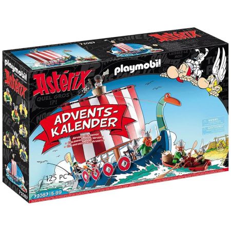 Playmobil Astérix calendário de advento pirata
