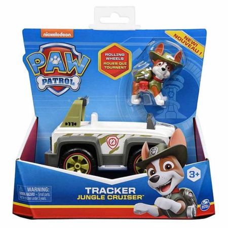 Patrulha Pata veiculo basico com figura Tracker