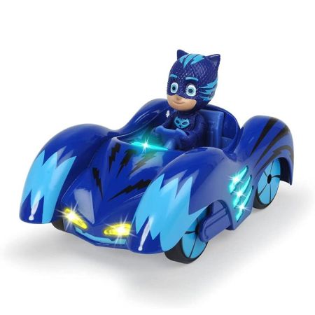 PJ Mask Gatuno com veículo metal com luzes