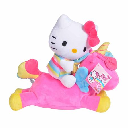 Peluche Hello Kitty com unicornio 26 cm