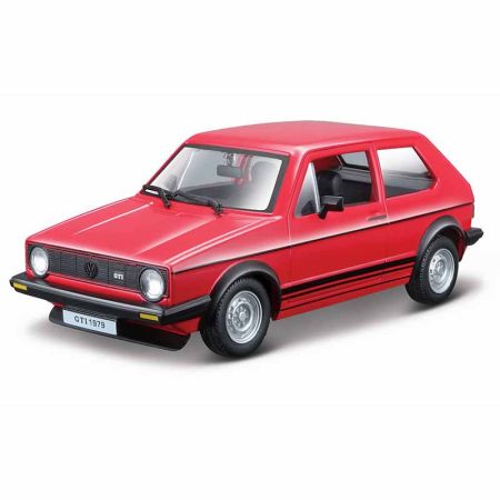 Carro Burago 1/24 VW Golf MK1 GTI (1979)