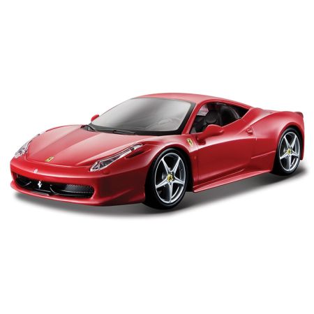Carro Burago Ferrari Race & Play 458 ITALIA 1/24