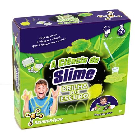 Science4you A ciencia do slime brilha no escuro