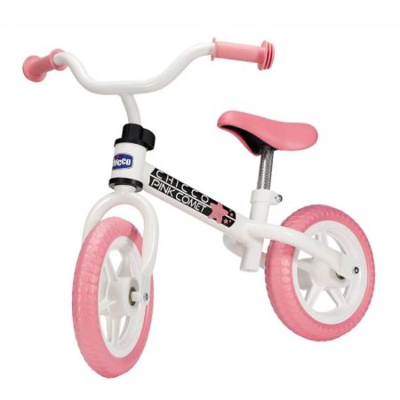 Bicicleta sem pedais First Bike Pink Comet