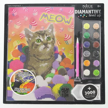 Diamantiny Level Up animais estimação gato adulto