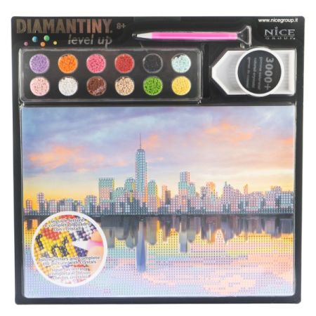 Diamantiny pintar com diamantes Manhattan