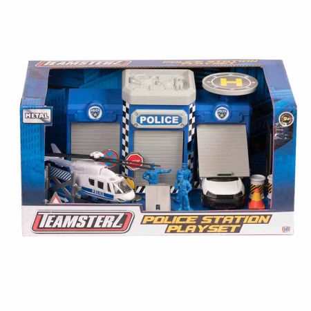 Conjunto Estação de Policia Teamsterz