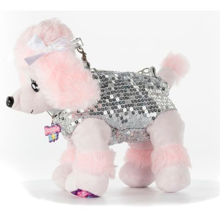 Peluche Mala Doggie Star Caniche gigante plata