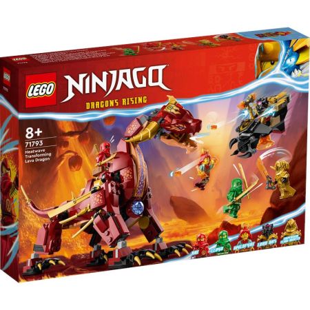 Lego Ninjago Dragão da Lava Transformável