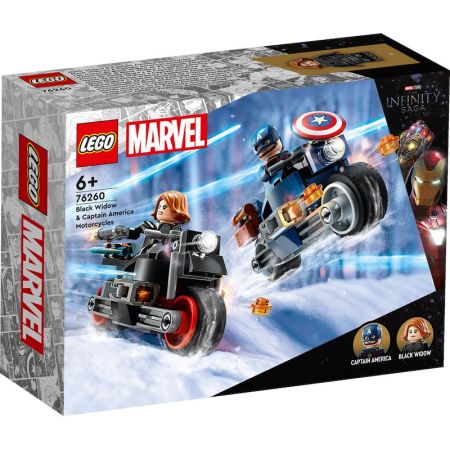 Lego Super Heroes Viúva Negra e Capitão América