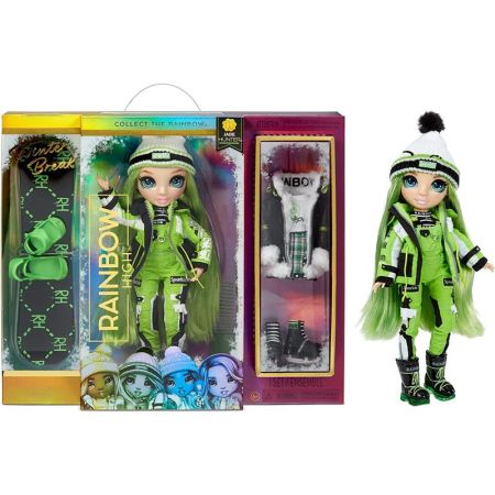 Rainbow High boneca Winter Jade Hunter