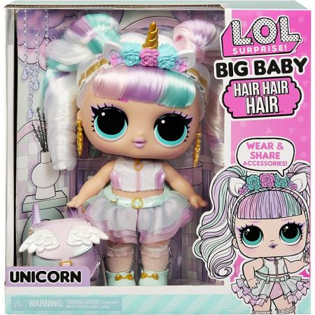 LOL Surprise Big Boneca Hair Hair Unicornio